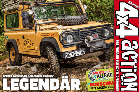 Echter Defender der Camel Trophy - Legendär