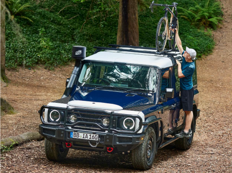 INEOS Grenadier Fahrrad Dachträger