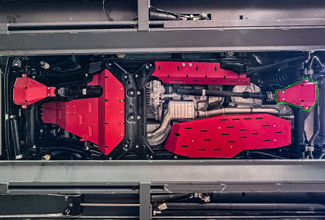 Differentialschutz aus Leichtmetall, Hinterachse – INEOS Grenadier